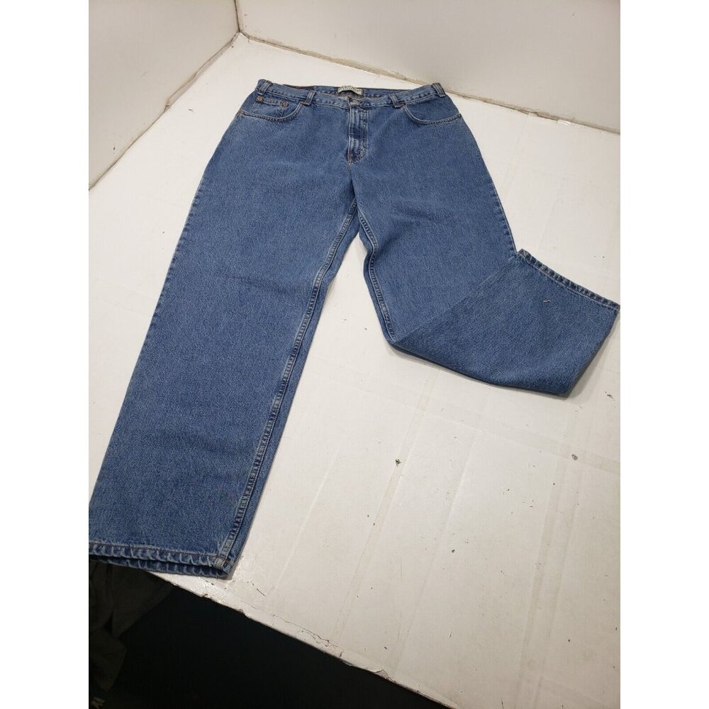 County Seat Relaxed Mens Jeans 38x32 New With Tags Light Wash